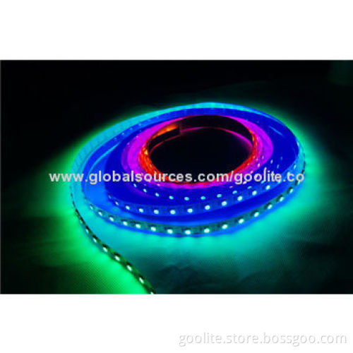 144 LEDs SMD outdoor/indoor use digital programmable magic RGB LED strip light